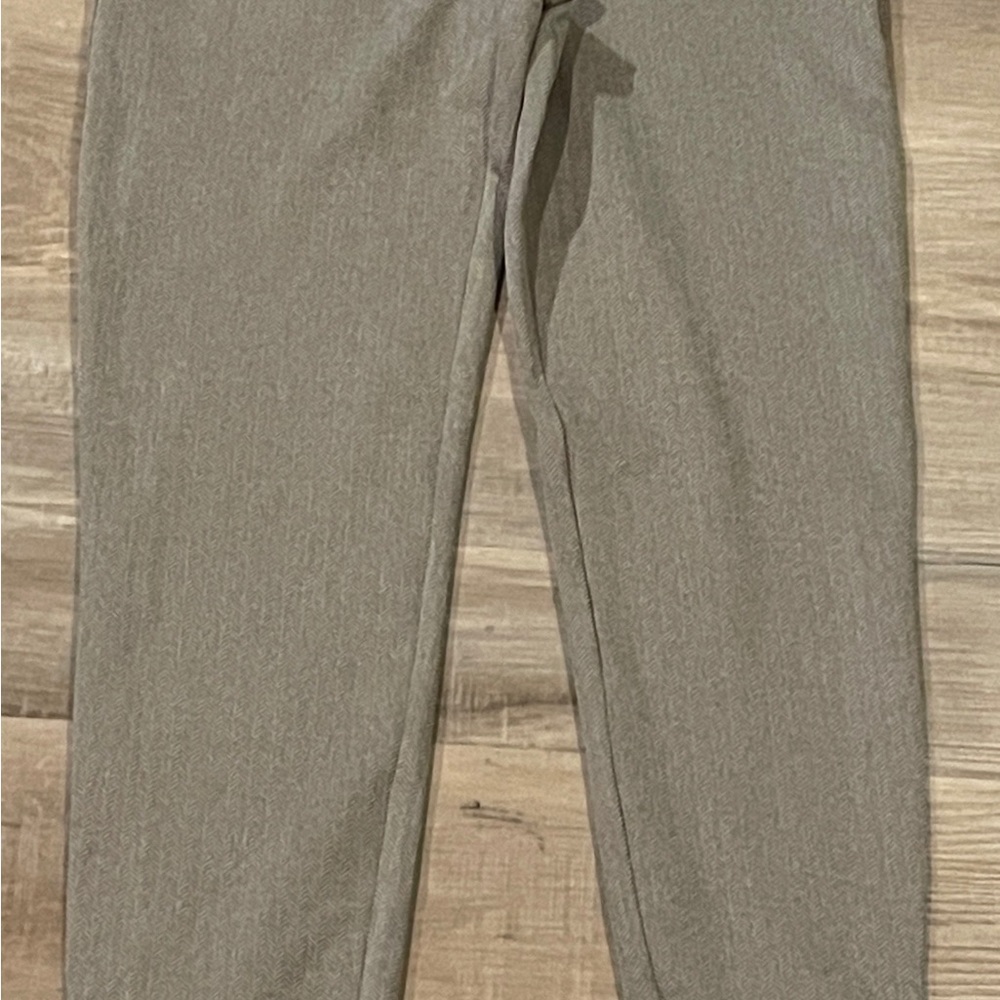 Athleta XS Delancey Skyline Herringbone Tight Leggings, Storm Cloud Gray NWT - Picture 9 of 9